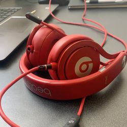 RED Beats mixr headphones 