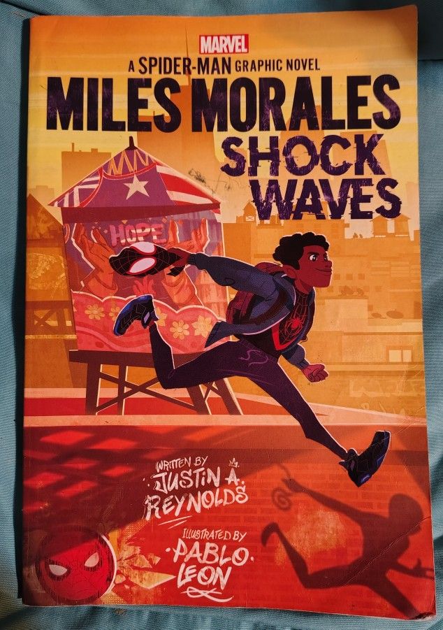 Spider Man Graphic Novel Shock Waves