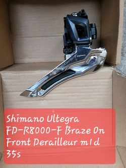 Shimano Ultegra FD - R8000 - F Braze On Front Derailleur mid 355 &Koj