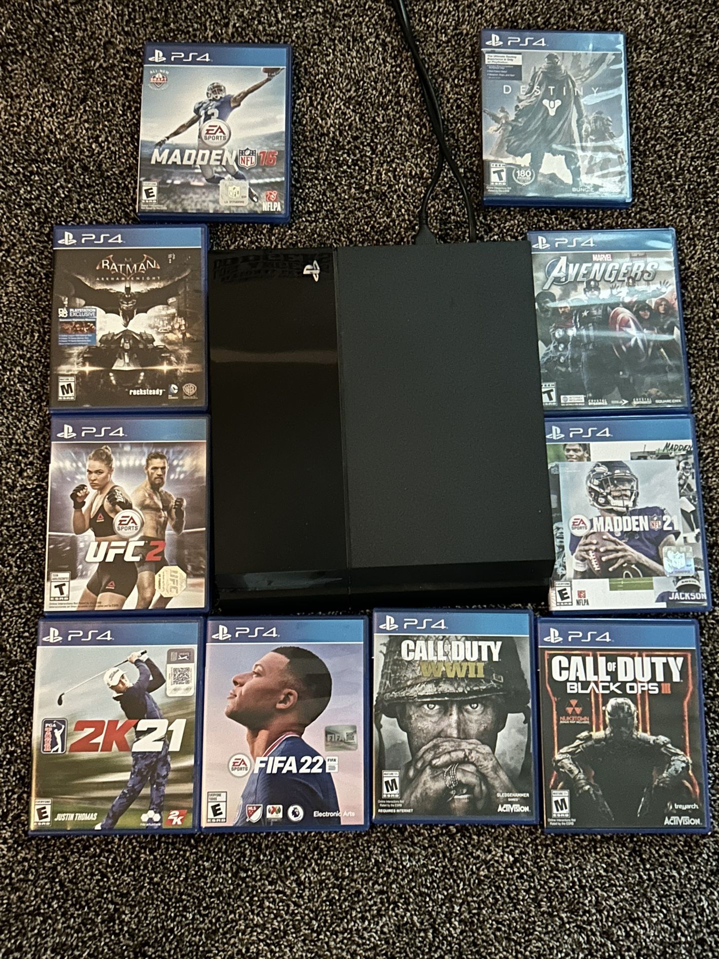 PS4 w/ Games