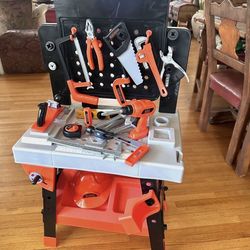 Kids My First Black Decker Workshop like new