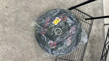 Single barbell plate 55lbs