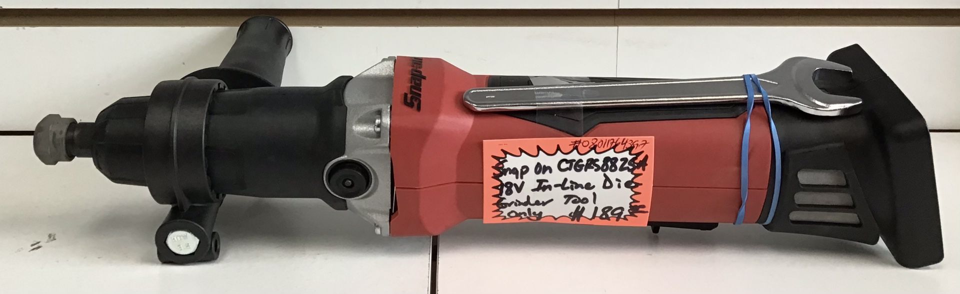 Snap On CTGRS8825A 18V In-Line Die Grinder Tool Only