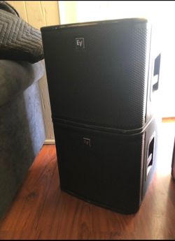 Electro Voice powered subwoofers