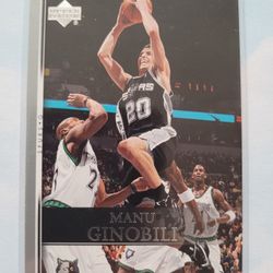 07 Upper Deck Manu Ginobili!