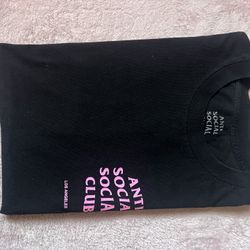 Anti social social club shirt