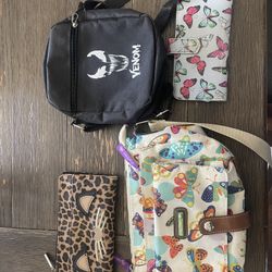 Lot Purses, And Wallets.