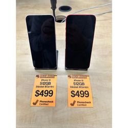 SALE!! Apple iPhone 13 Unlocked 512GB (Various Colors)