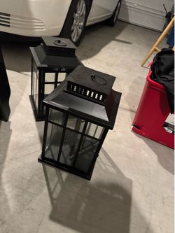 Two large lanterns