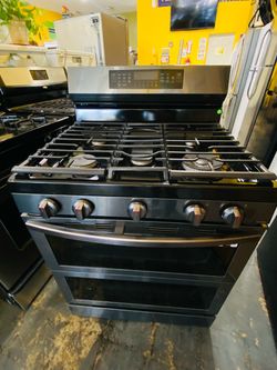 Samsung double oven stove
