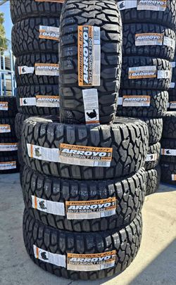 35×12.50R20LT Arroyo R/T Set 4 New Tires