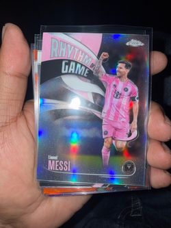 Messi topps chrome rhythm
