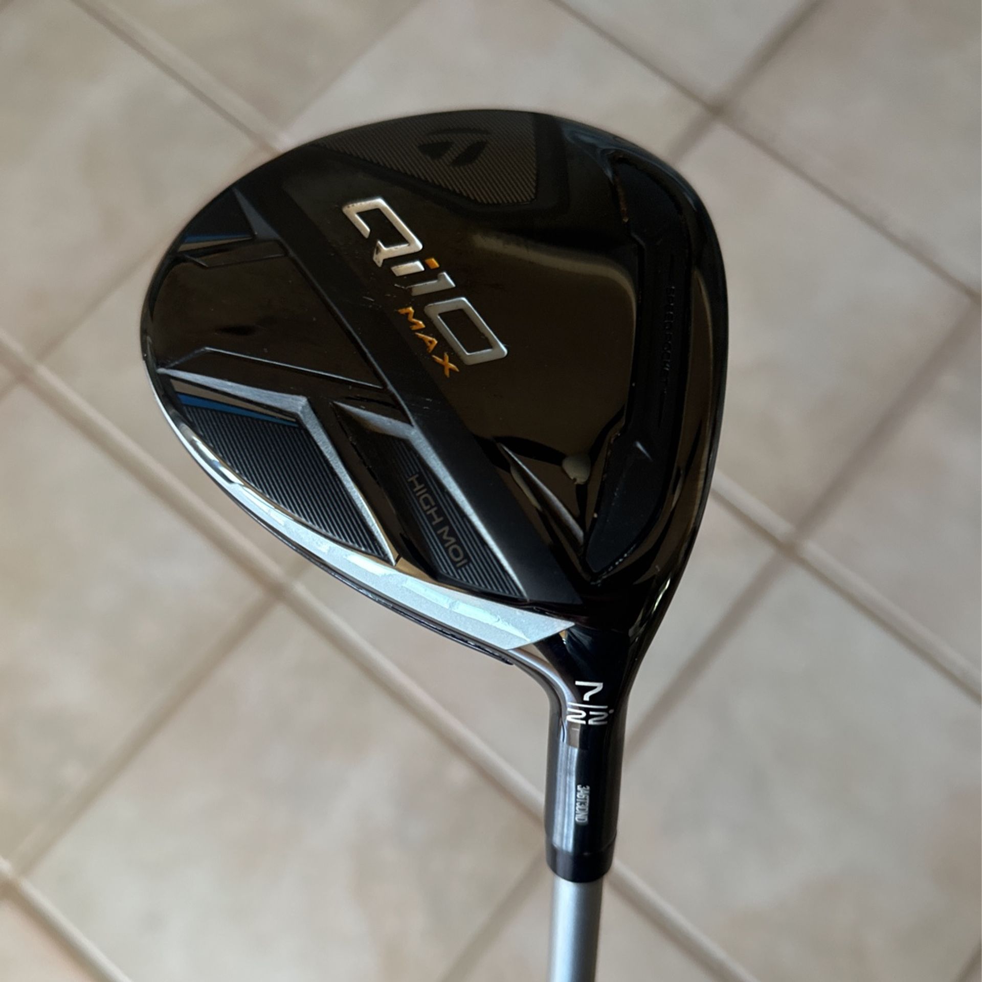 Tête De Bois Parcours TaylorMade Qi10 MAX 22° – Neuve, Droitier, 7 Bois, Head Only