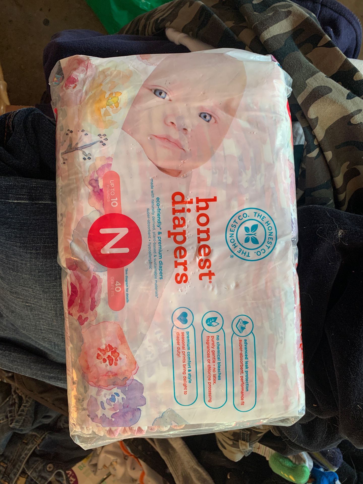 Newborn honest diapers