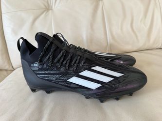adidas Adizero Primeknit RFS Football Cleats Black Purple HP8861 Men's Size 16