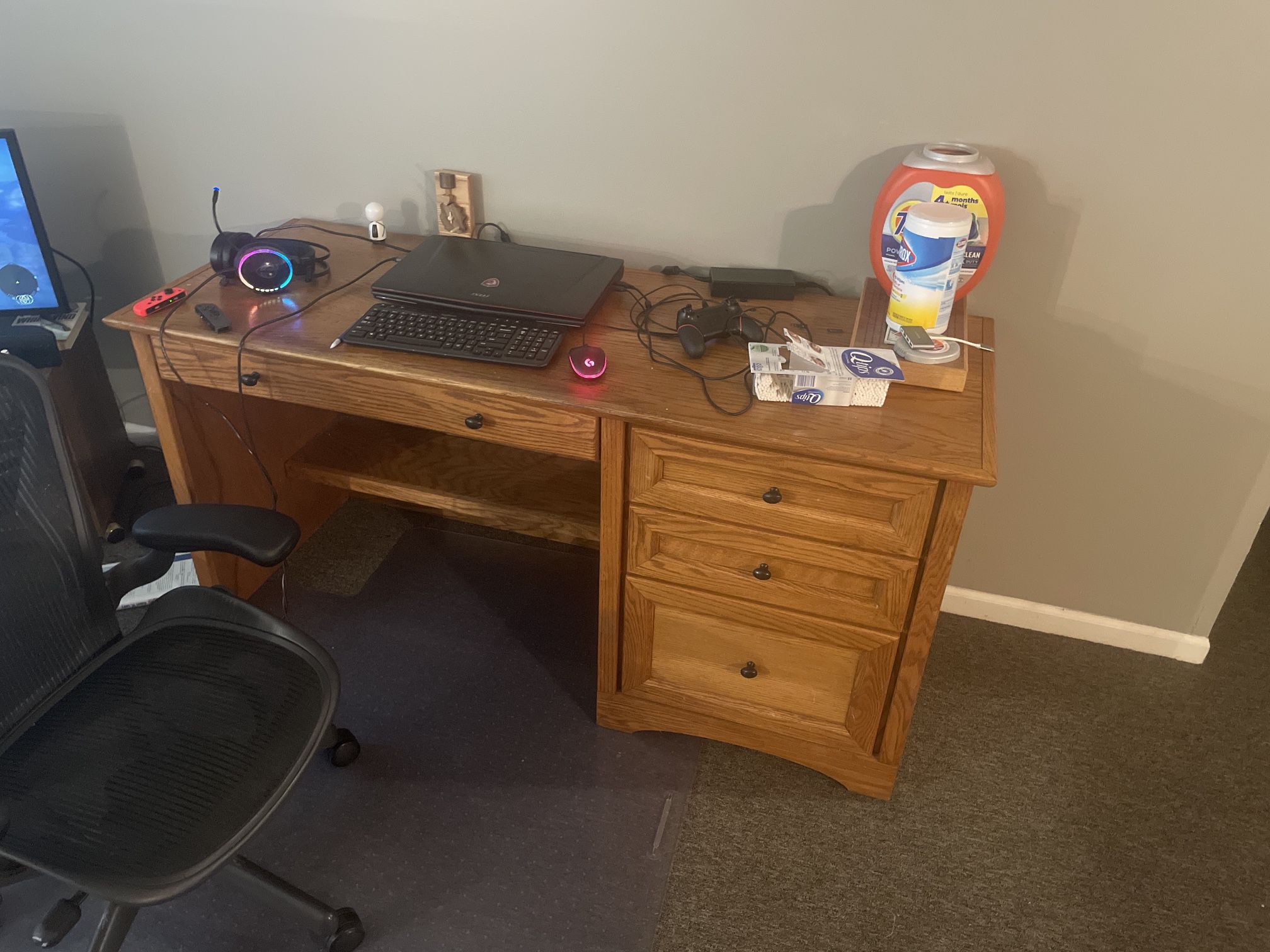 Hardwood Desk
