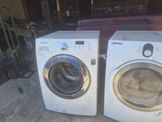 Samsung front load waser and dryer