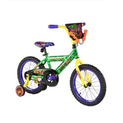 Ninja Turtles 16” Kids Bike— Brand New