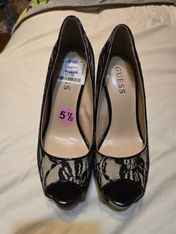 Guess Heels Women's Size 5 1/2 Open Box