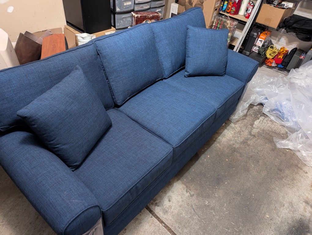Blue Like New Couch