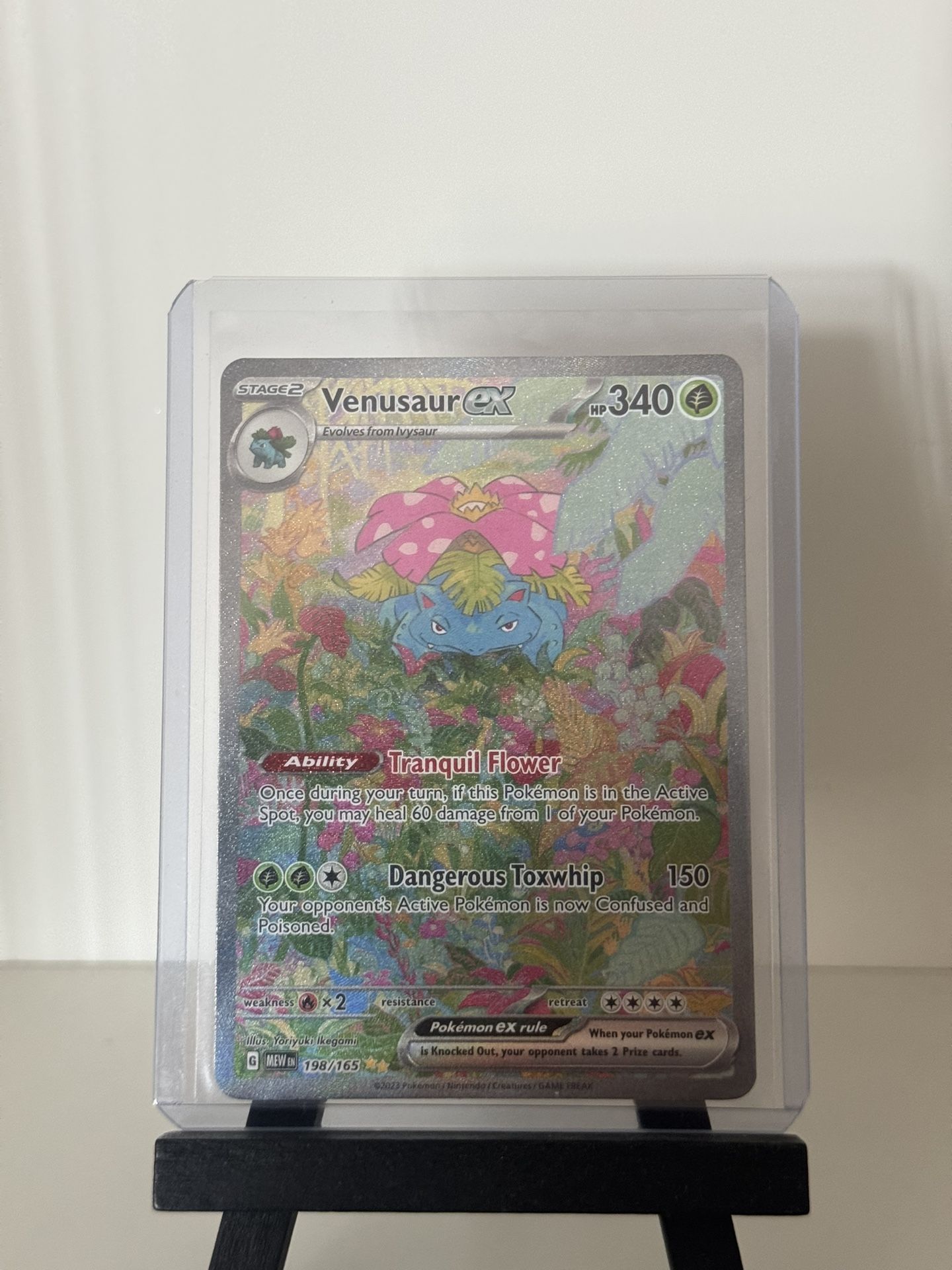 Pokémon Venasaur EX 198/165 SIR Scarlet & Violet 151