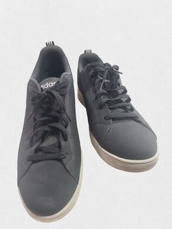 Adidas VS Advantage CL grey White Men's Sz 12.5 Tennis Sneakers F36472