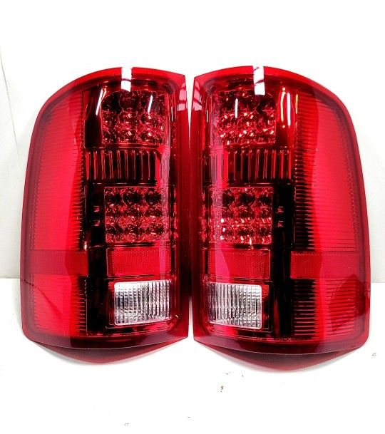 LED TAIL LIGHTS FOR 07-14 GMC SIERRA