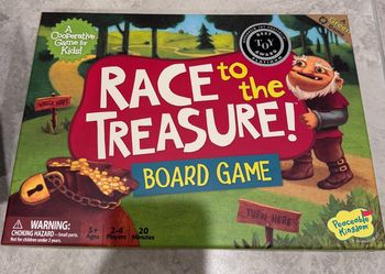 Race To Treasure Board Game