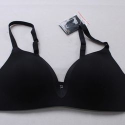 Underoutfit Innovation Bonded Wired Bra 1258 Size XL Color: BLACK SEALED IN BAG