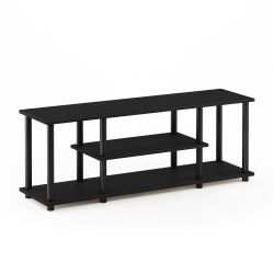 Furinno Turn - N - Tube No Tool 3 - Tier Entertainment TV Stands, Espresso