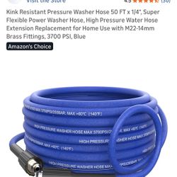 50ft Pressure Washer Hose