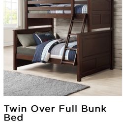 Twin Over Full Bunk Bed