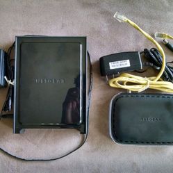 Cable Modem and Router