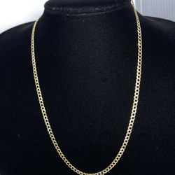 $750 Two Tone Gold Cuban Chain
