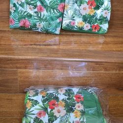 24 Pcs Green Plant Leaves, Flowers Non-woven Gift Bag