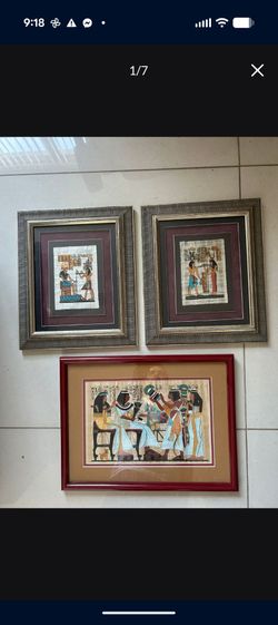 3 frame Egyptian