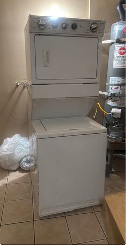 Whirlpool washer and electric drier