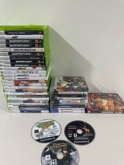 Large Lot of Mixed Video Games PS3 Xbox 360 Wii