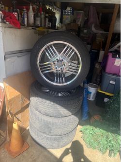 cadillac rims(full set)22’’