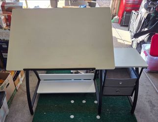 Small Adjustable Drafting Table Desk