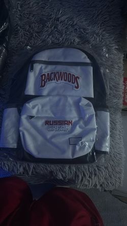 White Backwoods Backpack 