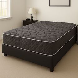 Queen Size Mattress 12” Inches Thick Plush Firm New From Factory Wrapped in Plastic Also Available: Twin, Full And King Same Day Delivery 🚚 