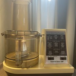 Mid century modern Hamilton Beach Food Processor – Made in USA
