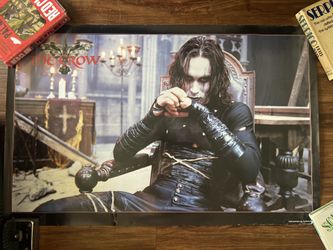 Brandon Lee The Crown Poster 90s