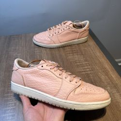 Nike Air Jordan 1 Retro Swooshless Low Arctic Orange Men's Size 9.5 848775-805