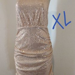 XL New Dress Gold 