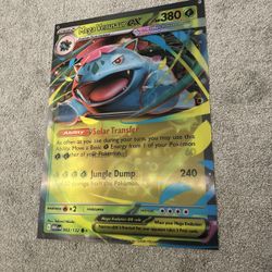 Pokemon Mega Evolution Limited Display Poster Lenticular Venusaur Ivysaur 17x24