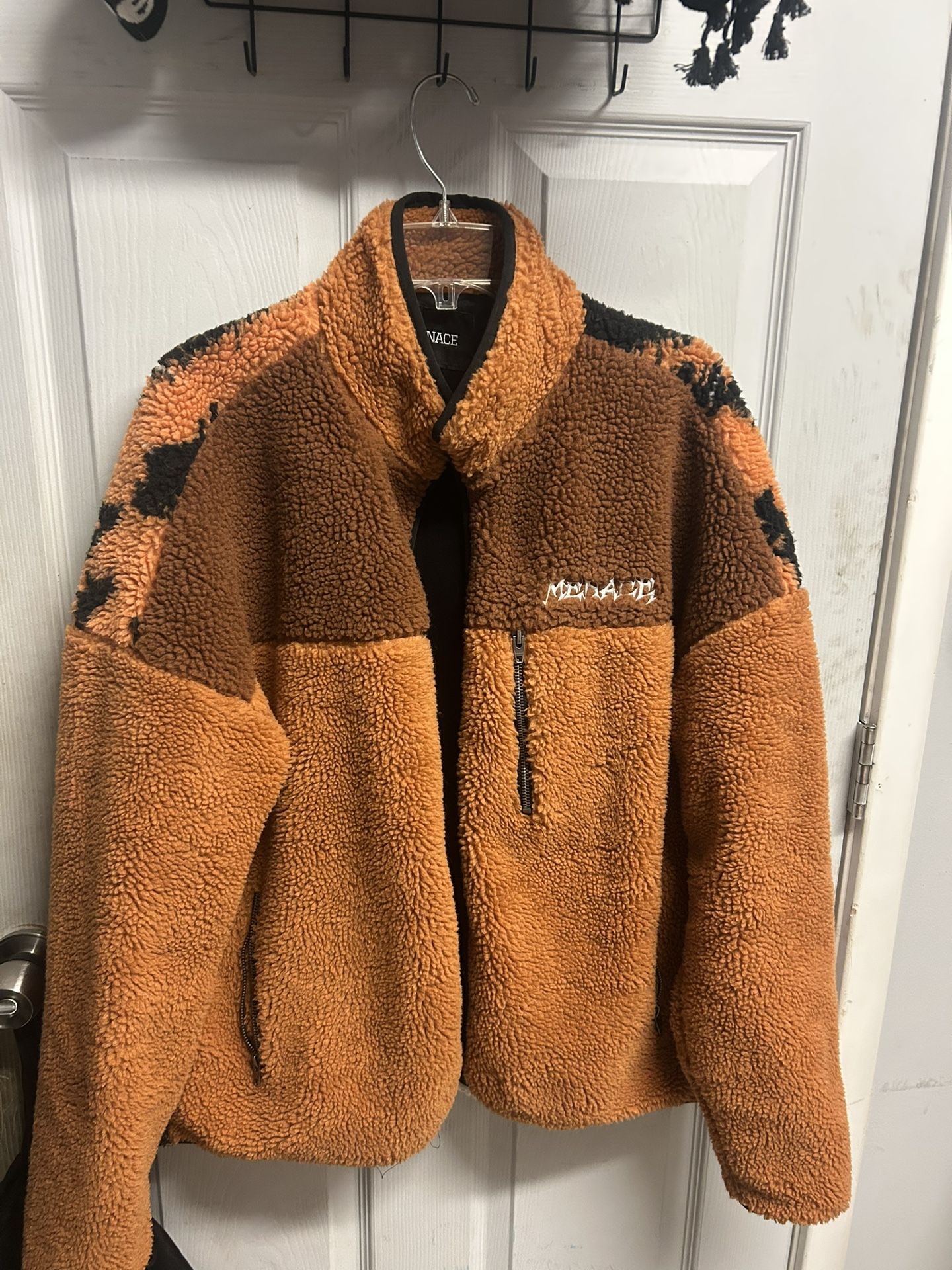 Menace Tiger Sherpa Fleece Size Large