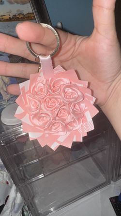 Mini bouquet Keychains 💐 And Mini Car Air Vent Bouquet 💐