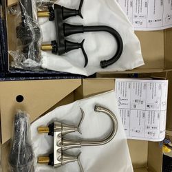 Bathroom Faucets With Two Holes 